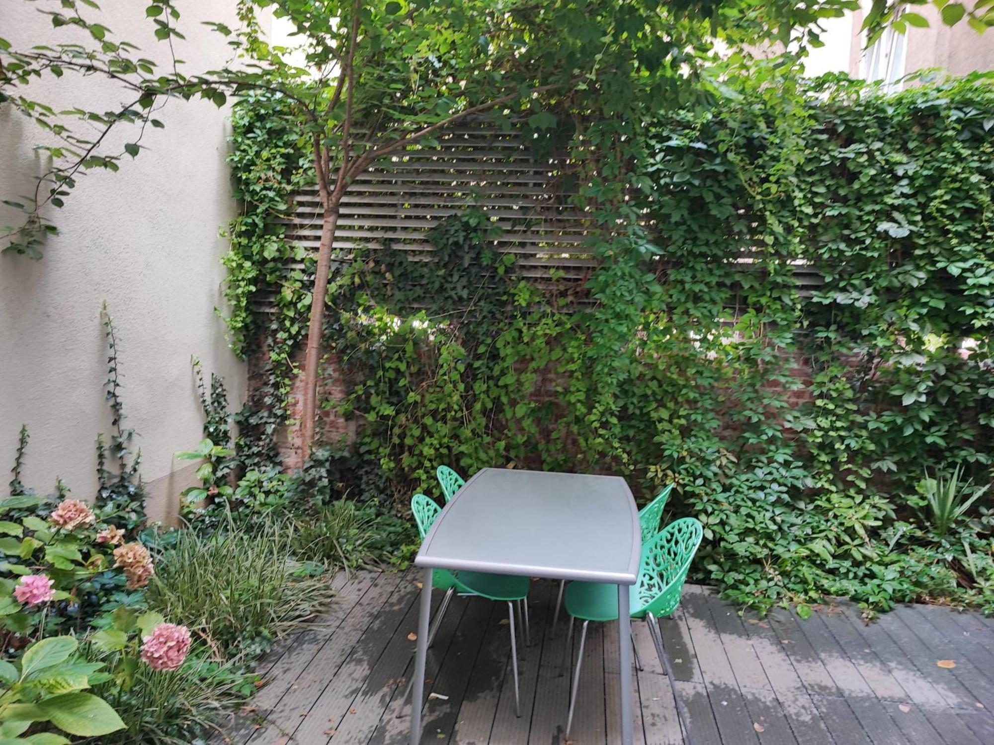 Central Vienna Apartment With Unique 40M2 City Garden & Self Check In Zewnętrze zdjęcie